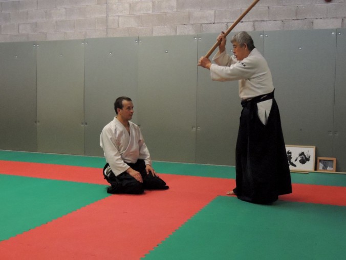 Edinburgh Aikido Club Seminar Toshiro Suga Bokken