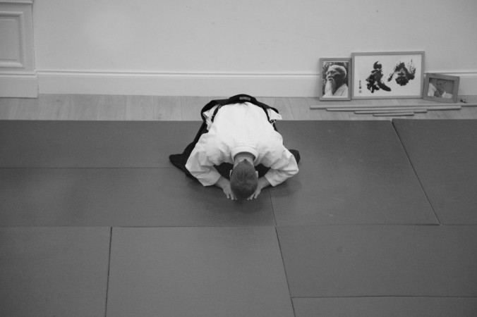 Edinburgh Aikido Class Rei Bow