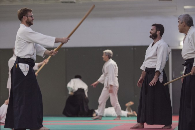 Edinburgh Aikido Seminar Toshiro Suga Tachi Dori
