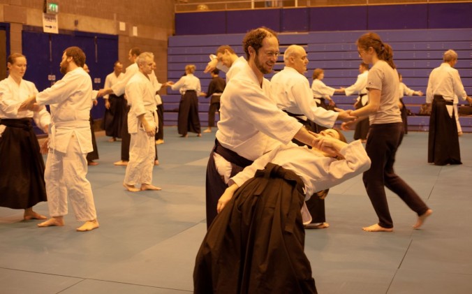 Edinburgh Aikido Seminar Jacques Bardet